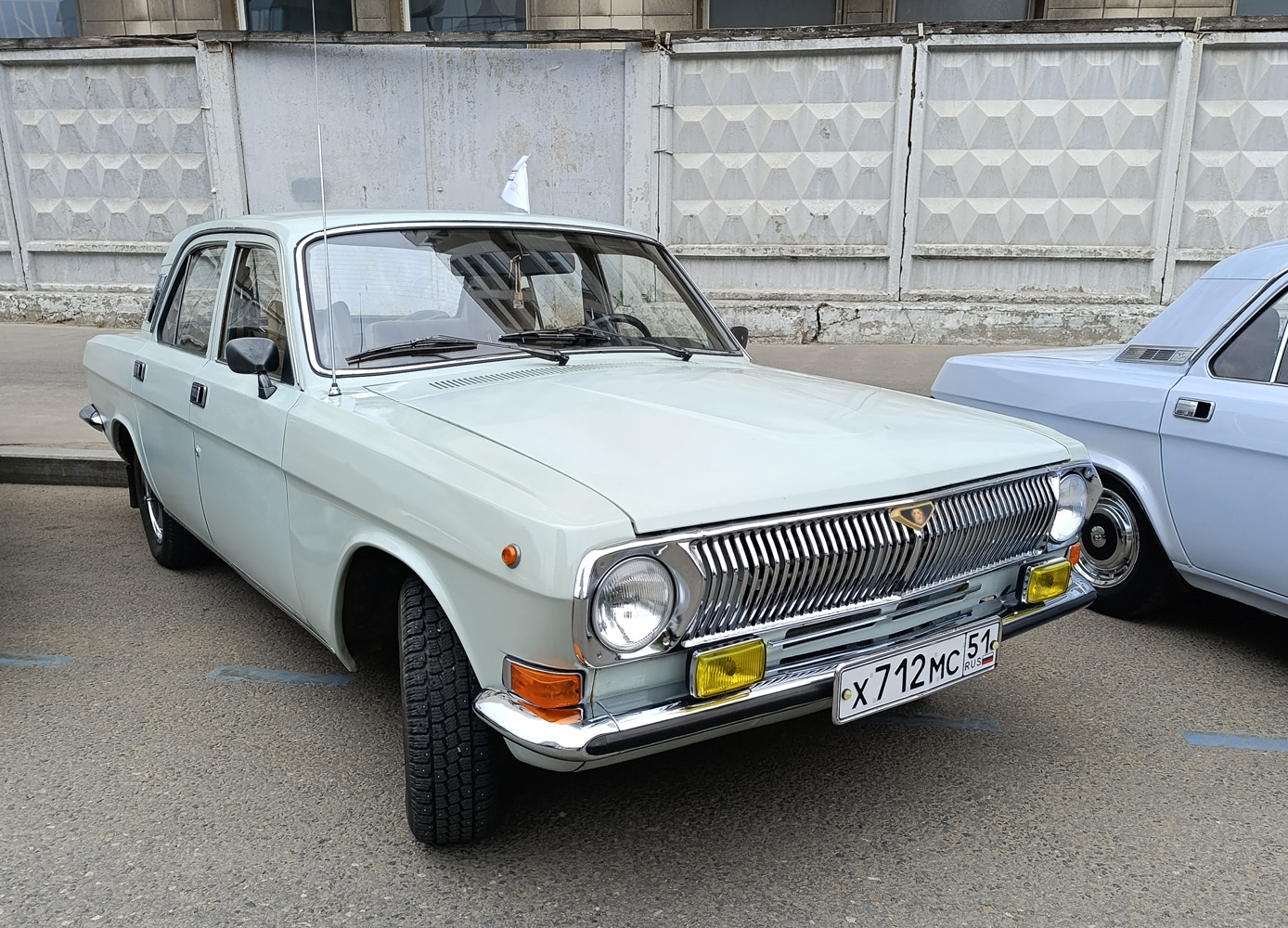 Мурманская область, № Х 712 МС 51 — ГАЗ-24-10 Волга '85-92; Москва — Круг Победы 2026