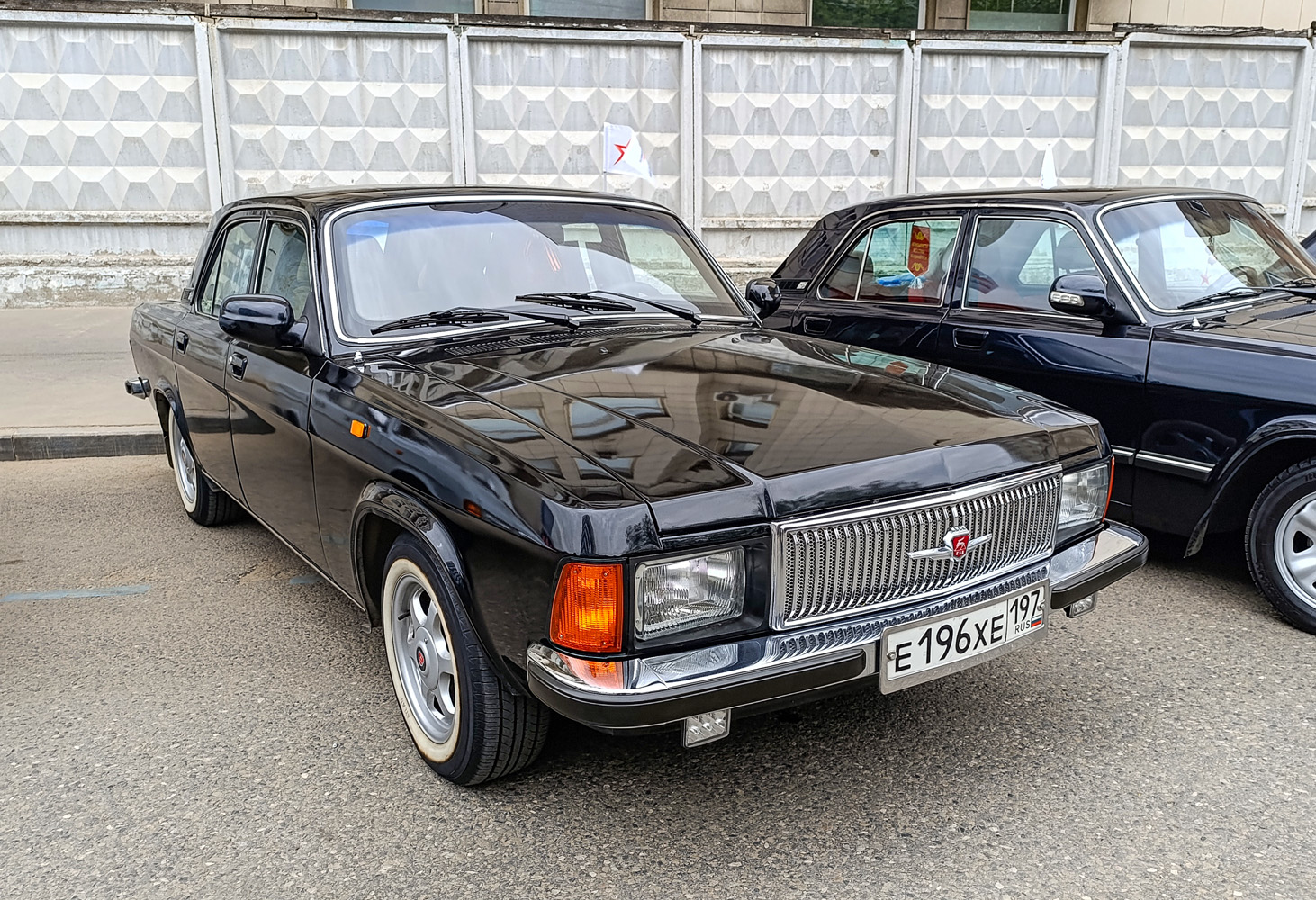 Москва, № Е 196 ХЕ 197 — ГАЗ-3102 Волга '81-08; Москва — Круг Победы 2026