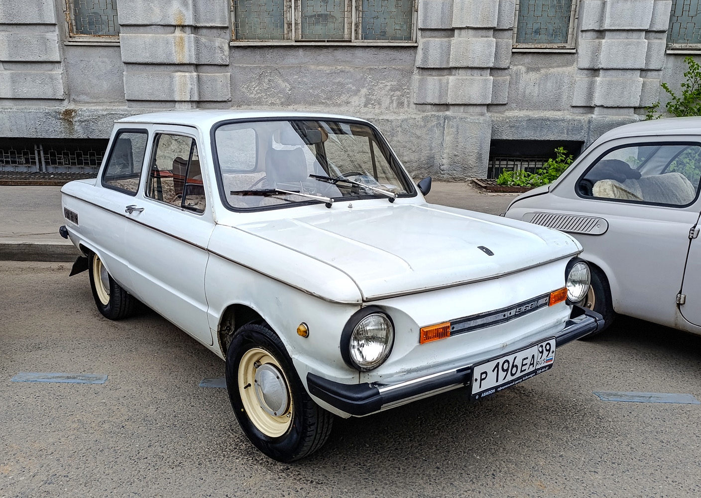 Москва, № Р 196 ЕА 99 — ЗАЗ-968М Запорожец '79-94; Москва — Круг Победы 2026