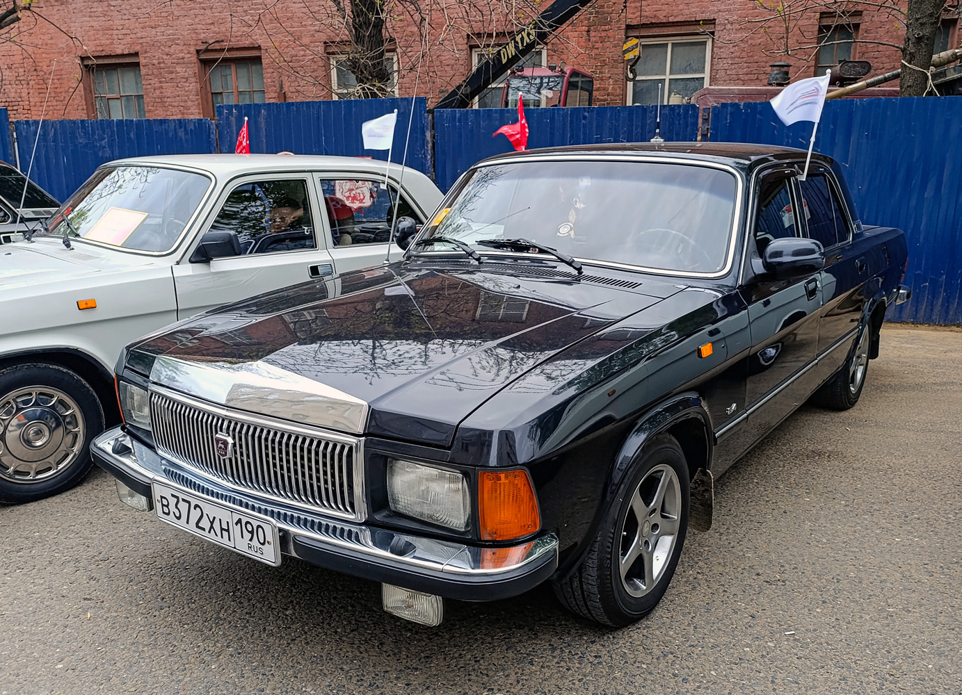Московская область, № В 372 ХН 190 — ГАЗ-3102 Волга '81-08; Москва — Круг Победы 2026