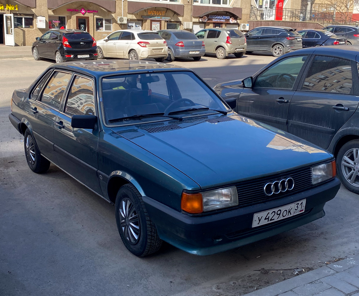 Белгородская область, № У 429 ОК 31 — Audi 80 (B2) '78-86