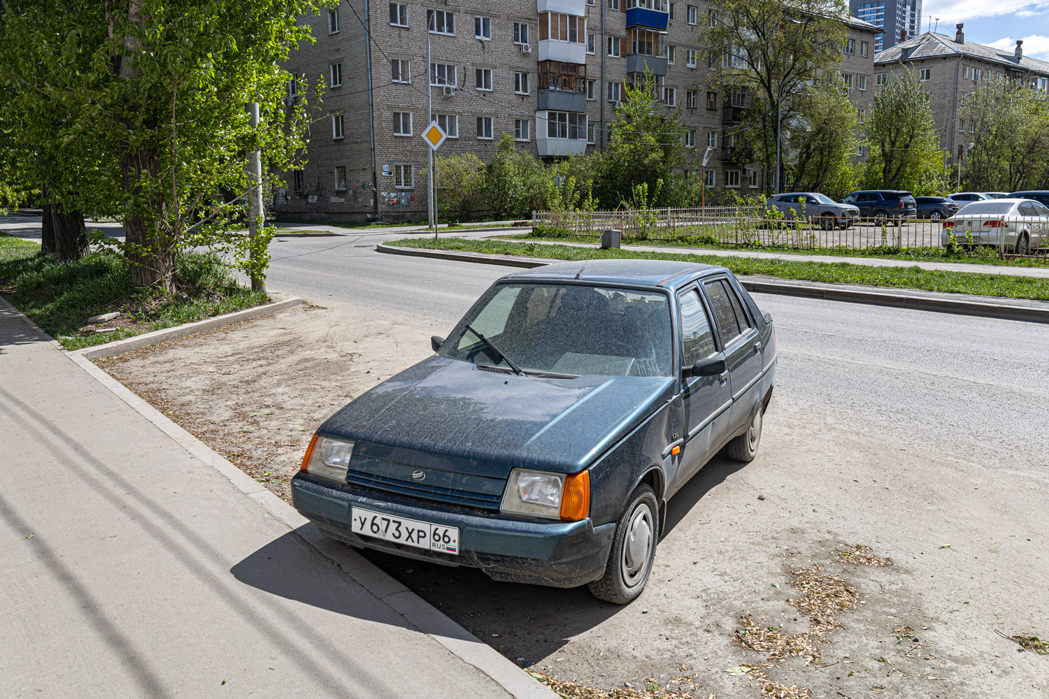 Свердловская область, № У 673 ХР 66 — ЗАЗ-110307 Славута '99-08