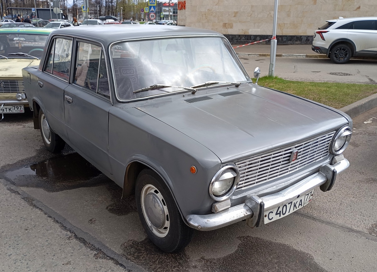 Москва, № С 407 КА 77 — ВАЗ-2101 Жигули '70-83; Тверская область — Открытие сезона 2026 Тверского ретро-клуба