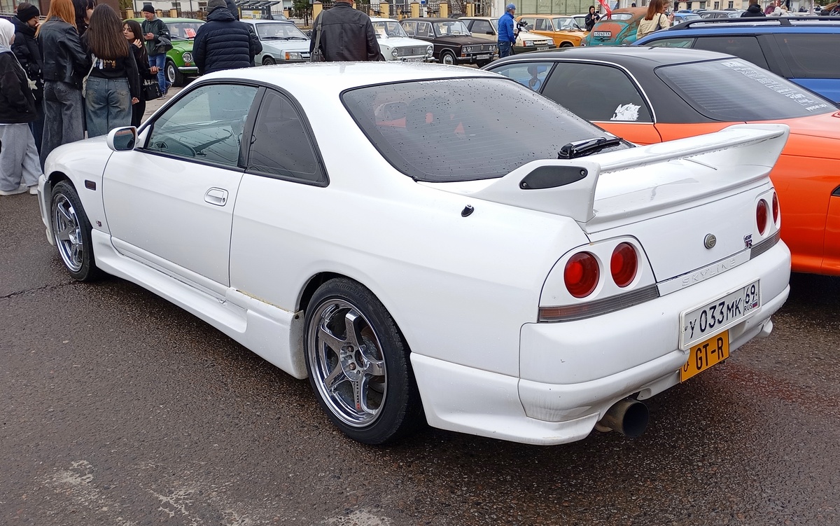 Тверская область, № У 033 МК 69 — Nissan Skyline (R33) '93-98; Тверская область — Открытие сезона 2026 Тверского ретро-клуба