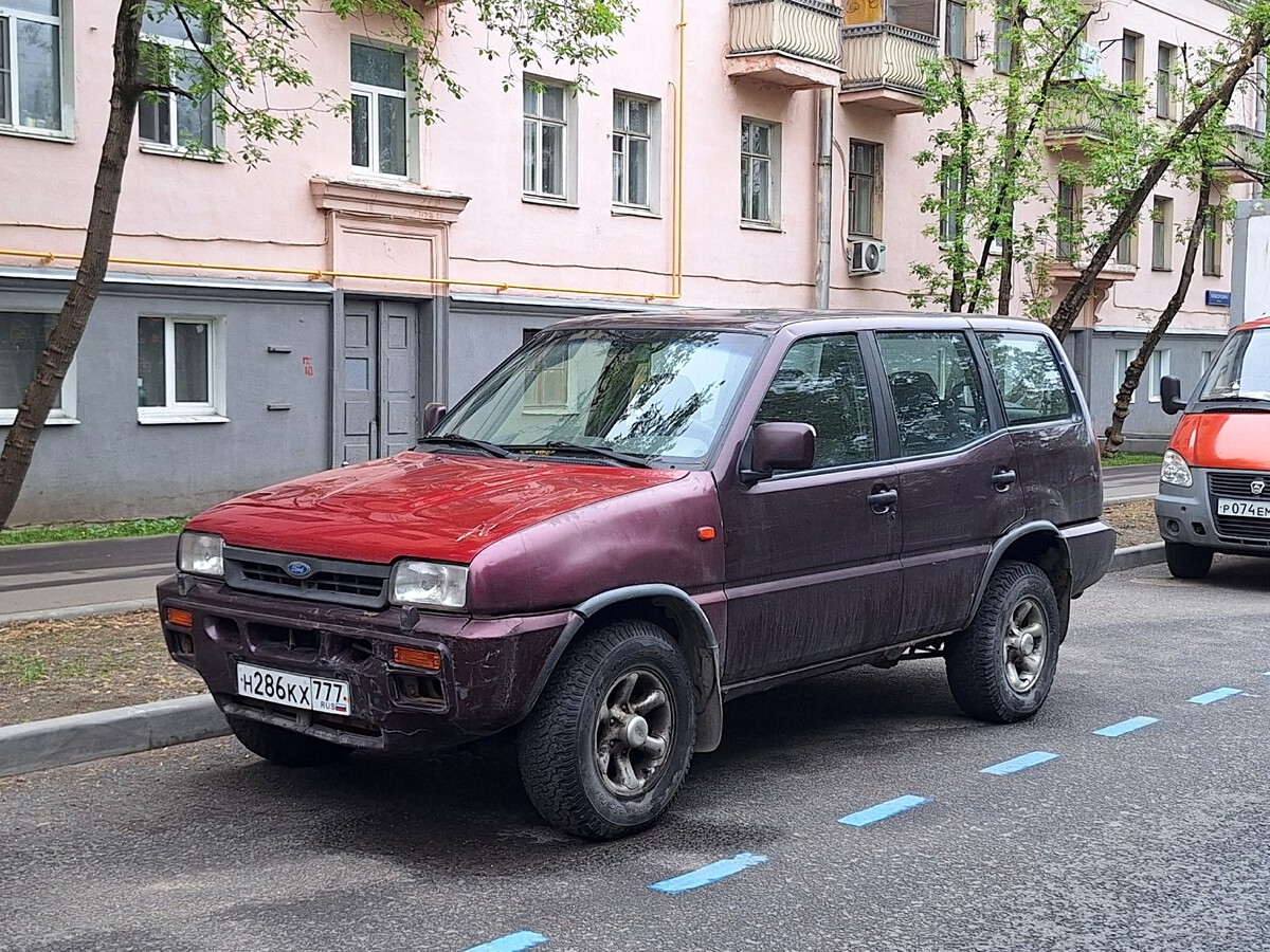 Москва, № Н 286 КХ 777 — Ford Maverick '93-98