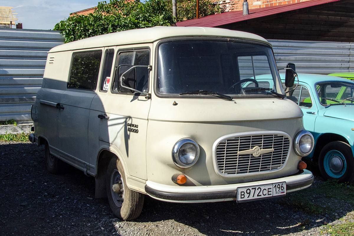Свердловская область, № В 972 СЕ 196 — Barkas B1000 KM '61-91
