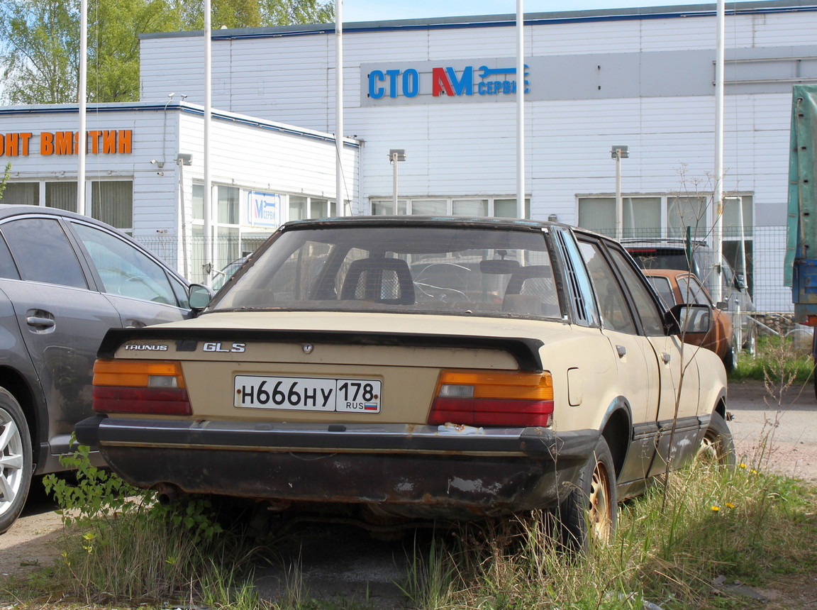 Санкт-Петербург, № Н 666 НУ 178 — Ford Taunus TC3 '79-82