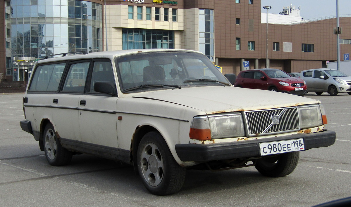 Санкт-Петербург, № С 980 ЕЕ 198 — Volvo 240 Series (общая модель)