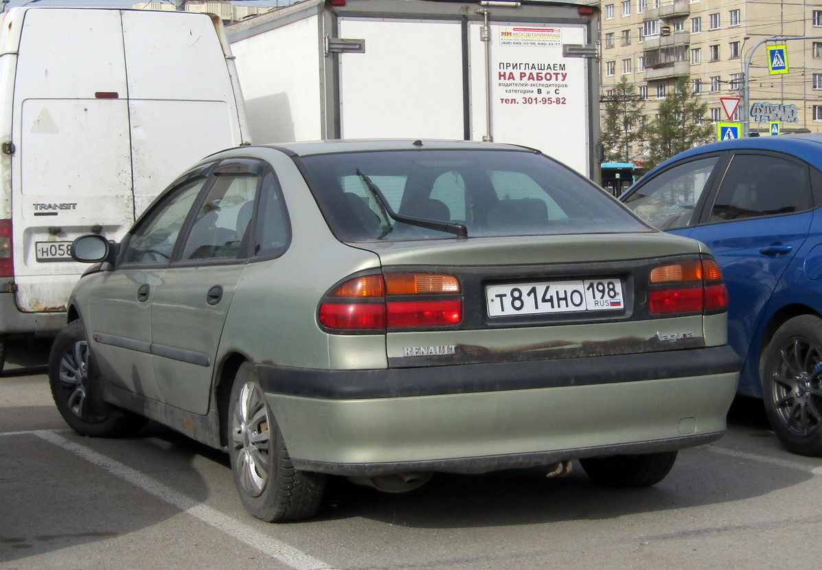 Санкт-Петербург, № Т 814 НО 198 — Renault Laguna (X56) '93-01