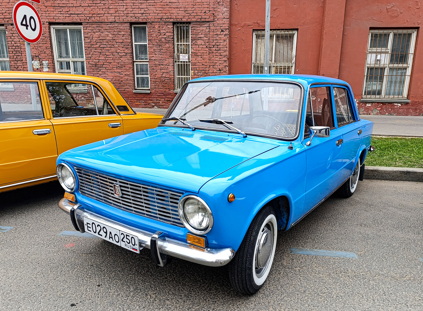 Московская область, № Е 029 АО 250 — ВАЗ-2101 Жигули '70-83; Москва — Круг Победы 2026