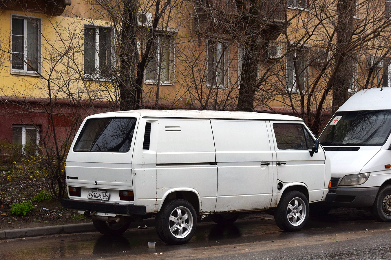 Волгоградская область, № К 610 МА 134 — Volkswagen (T3) Kastenwagen '79-92
