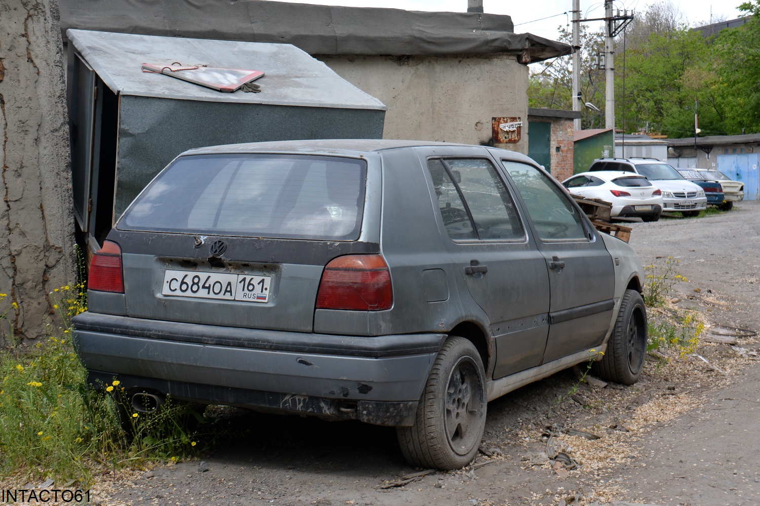 Ростовская область, № С 684 ОА 161 — Volkswagen Golf III '91-98