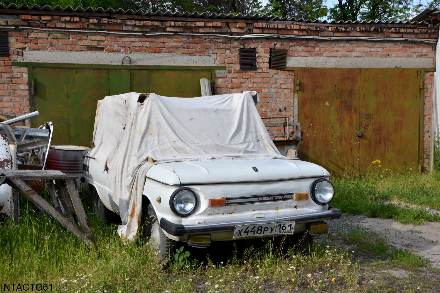Ростовская область, № Х 448 РУ 161 — ЗАЗ-968М Запорожец '79-94