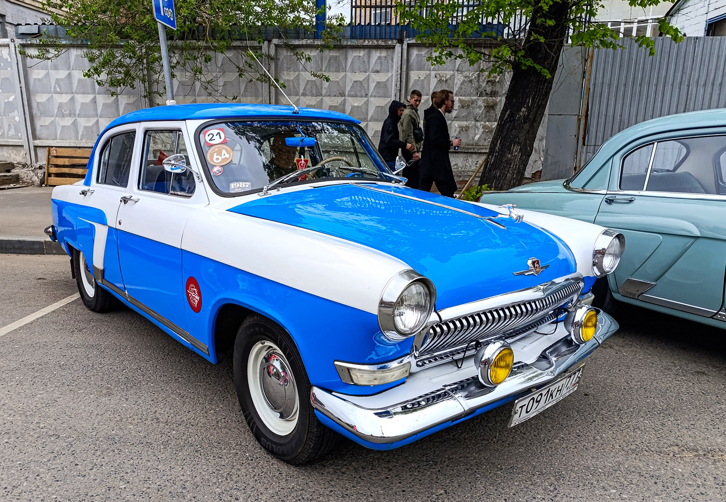 Москва, № Т 091 КН 777 — ГАЗ-21Р Волга '65-70; Москва — Круг Победы 2026