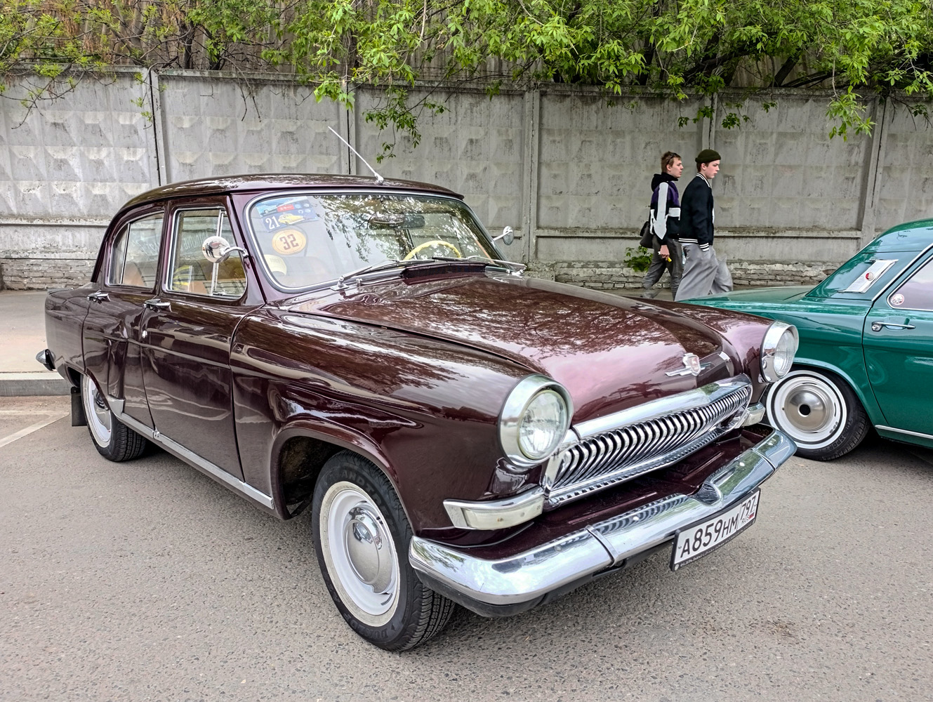 Москва, № А 859 НМ 797 — ГАЗ-21Р Волга '65-70; Москва — Круг Победы 2026