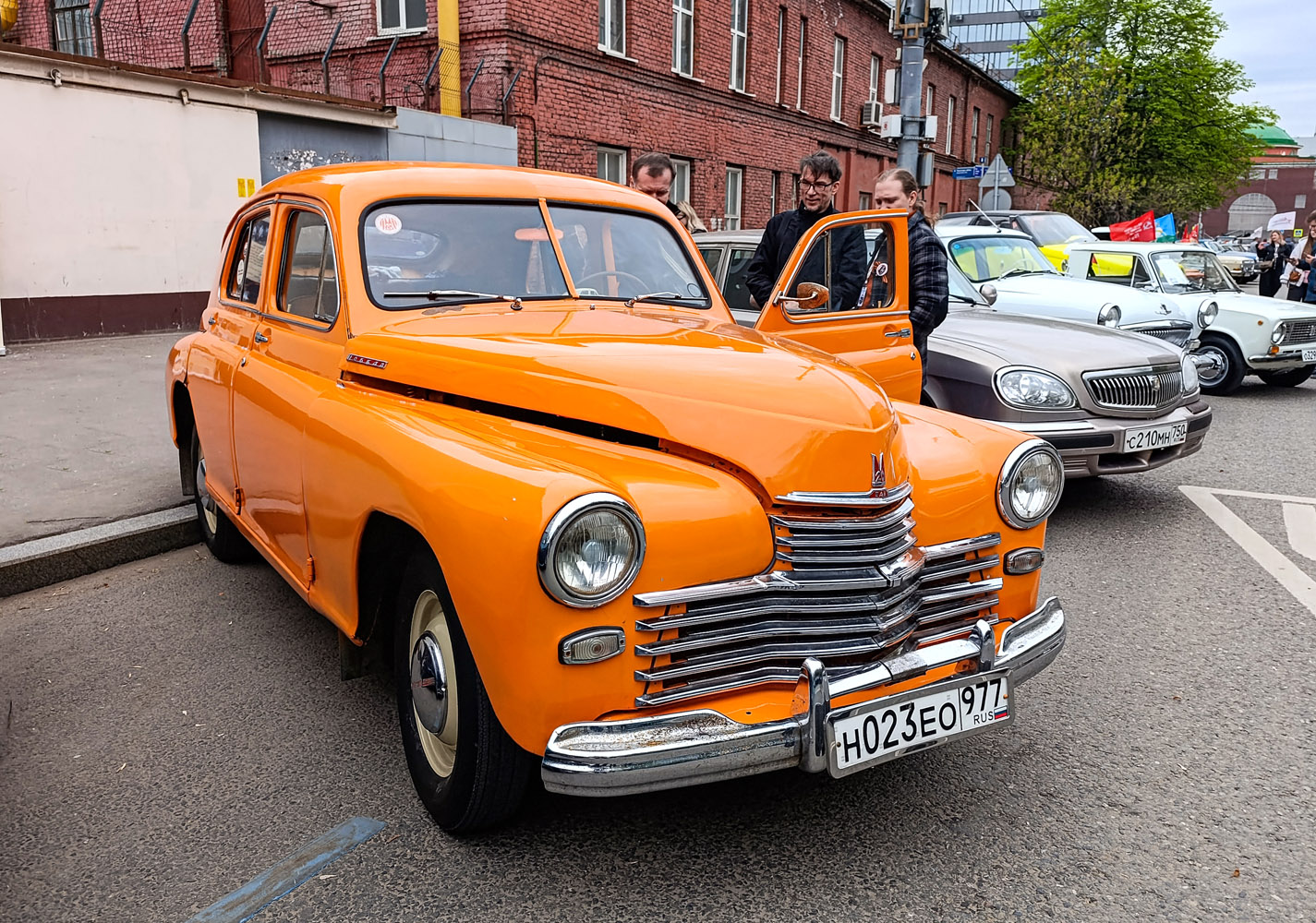 Москва, № Н 023 ЕО 977 — ГАЗ-М-20 Победа '46-55; Москва — Круг Победы 2026