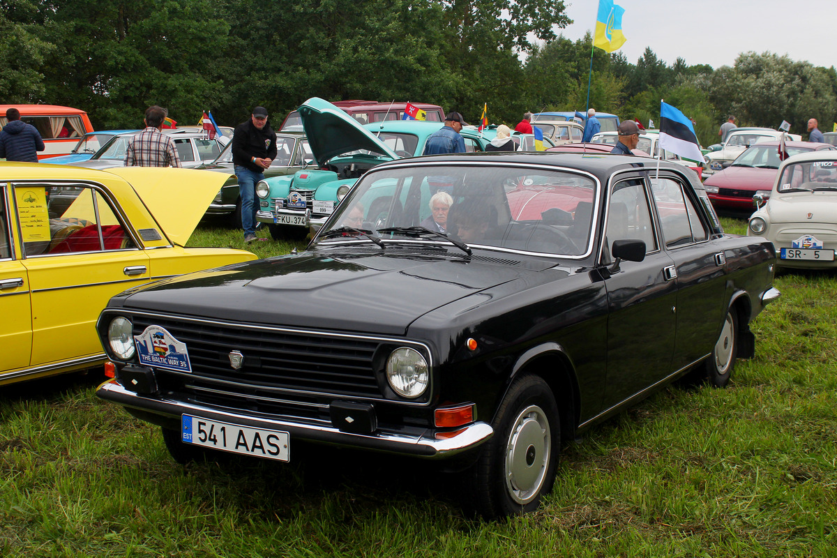 Эстония, № 541 AAS — ГАЗ-24-10 Волга '85-92; Литва — Baltijos kelias 35