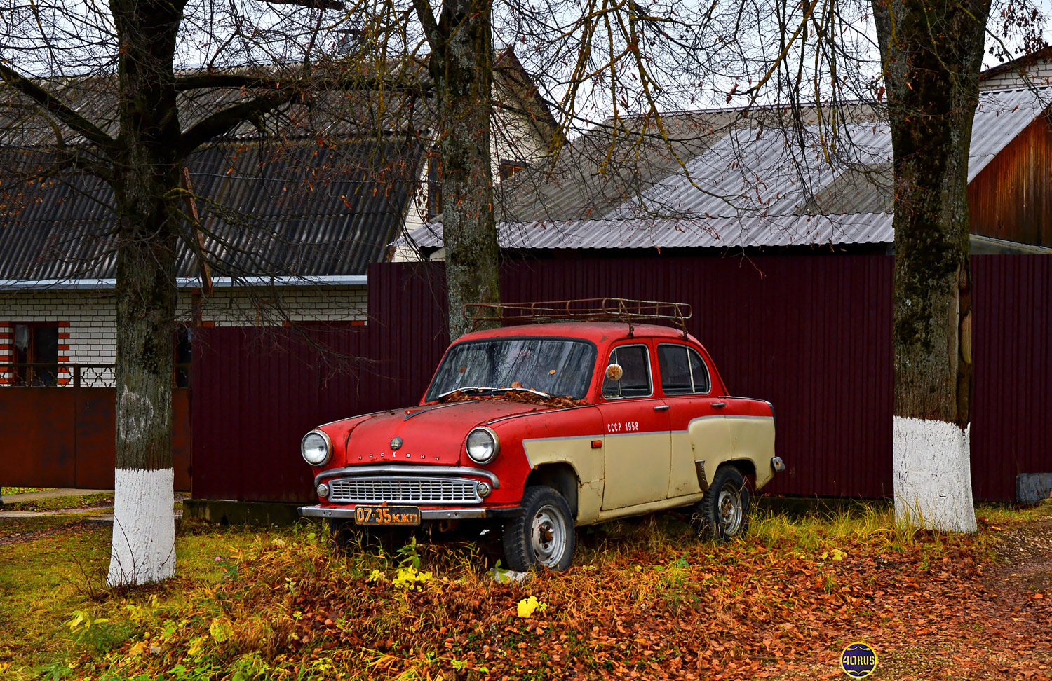 Калужская область, № 07-35 КЖП — Москвич-407 '58-63