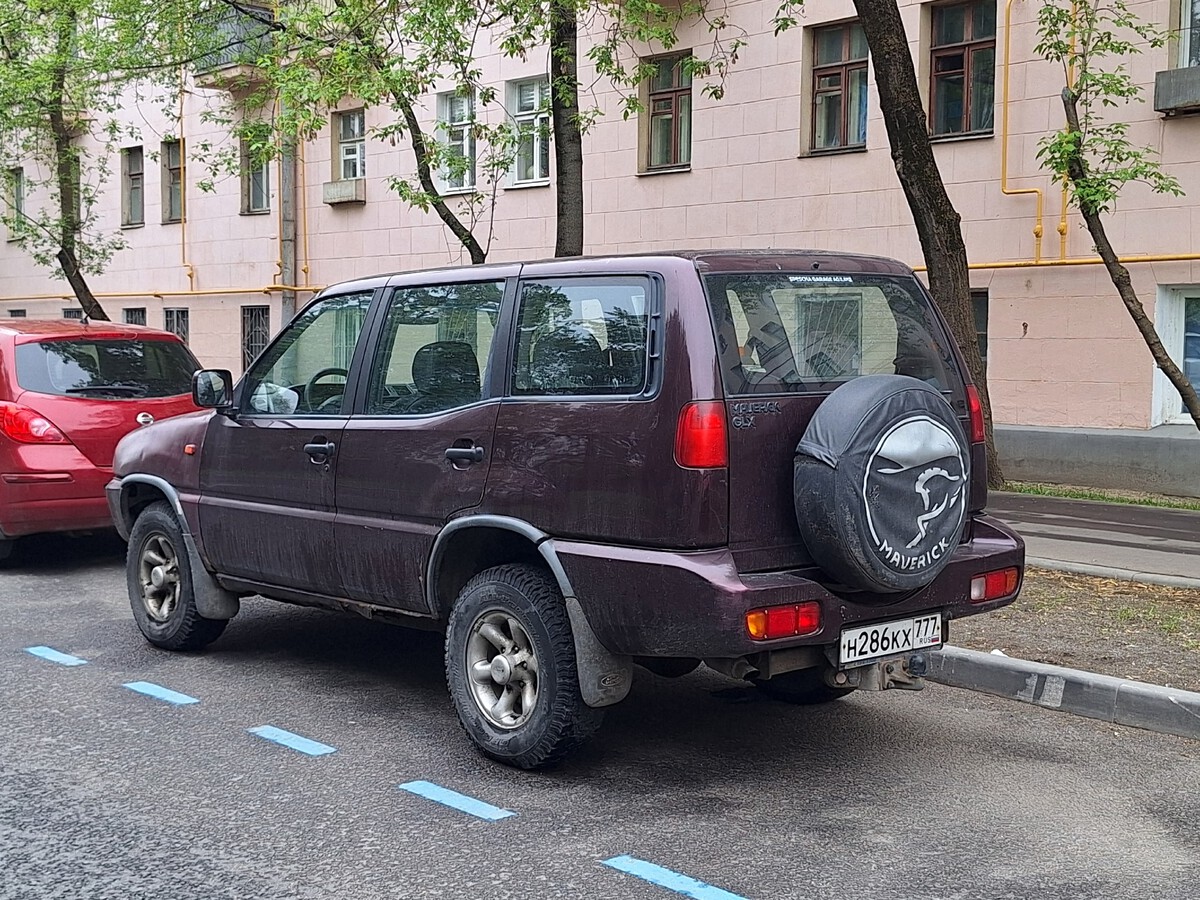 Москва, № Н 286 КХ 777 — Ford Maverick '93-98