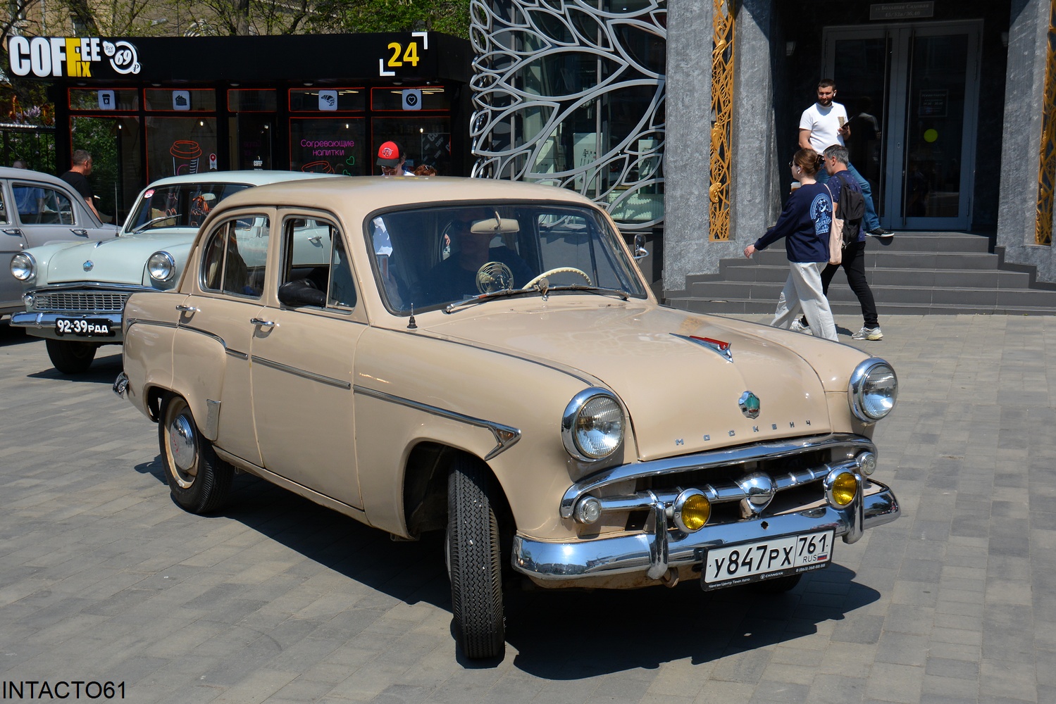 Ростовская область, № У 847 РХ 761 — Москвич-407 '58-63; Ростовская область — 9 Мая Ростов-на-Дону 2026 г.