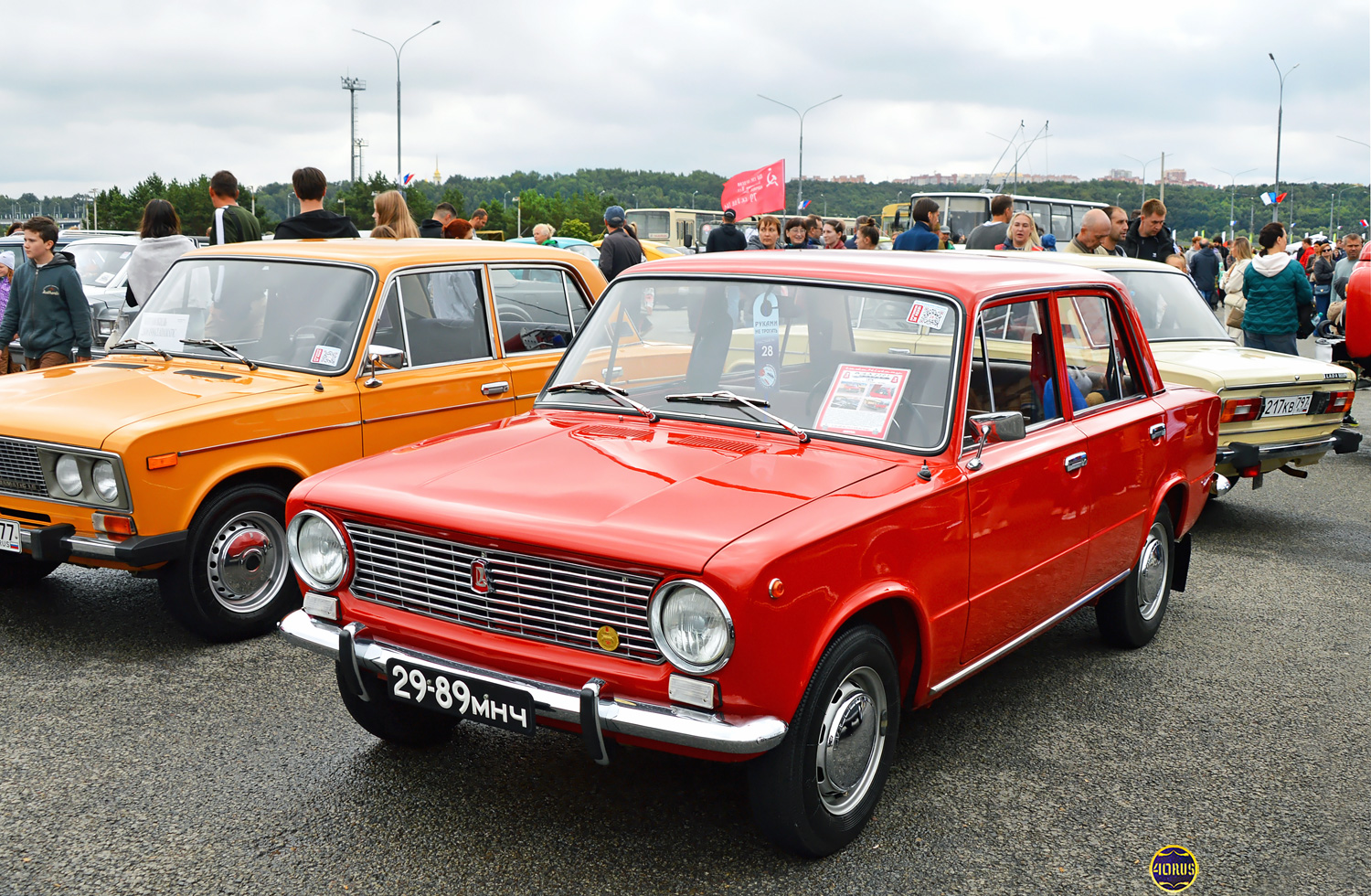 Москва, № 29-89 МНЧ — ВАЗ-2101 Жигули '70-83; Калужская область — Автомобильный фестиваль "Спутник"