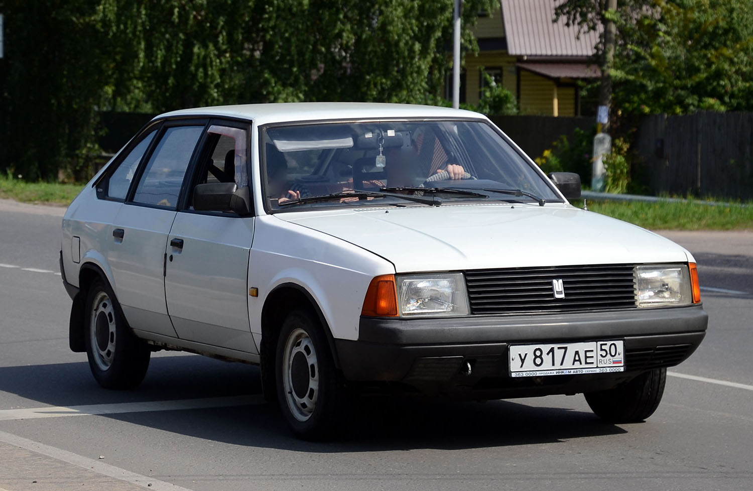Московская область, № У 817 АЕ 50 — Москвич-21412 '86-94