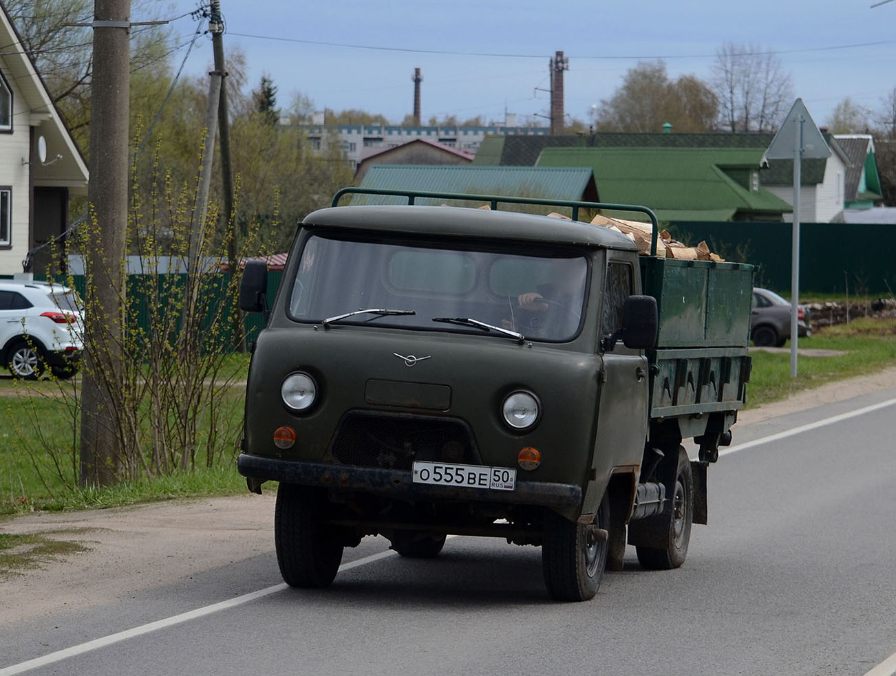 Московская область, № О 555 ВЕ 50 — УАЗ-3303 '85-03