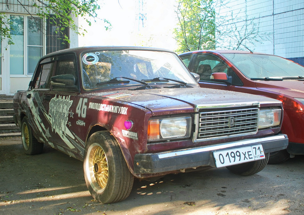 Тульская область, № О 199 ХЕ 71 — ВАЗ-21074 Жигули '82-91