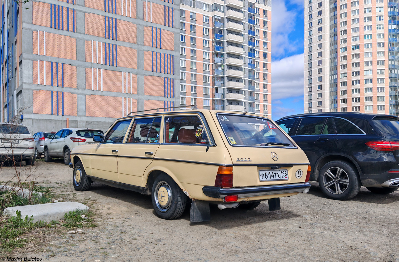 Свердловская область, № Р 614 ТХ 196 — Mercedes-Benz (S123) '77-86