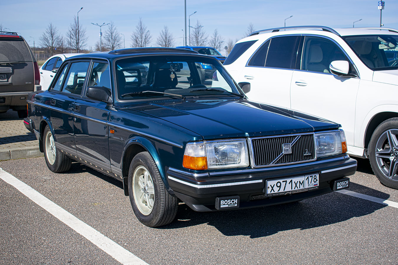 Санкт-Петербург, № Х 971 ХМ 178 — Volvo 240 GL '86–93
