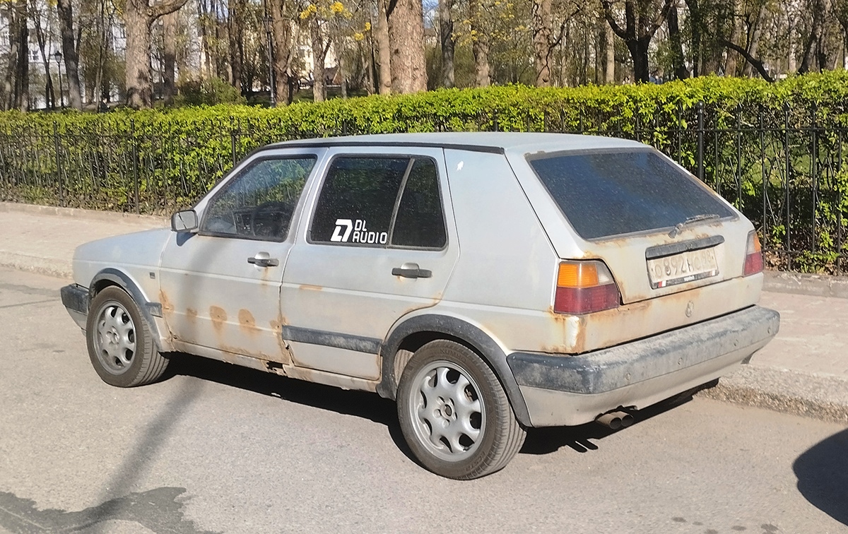Санкт-Петербург, № О 892 НС 98 — Volkswagen Golf (Typ 19) '83-92