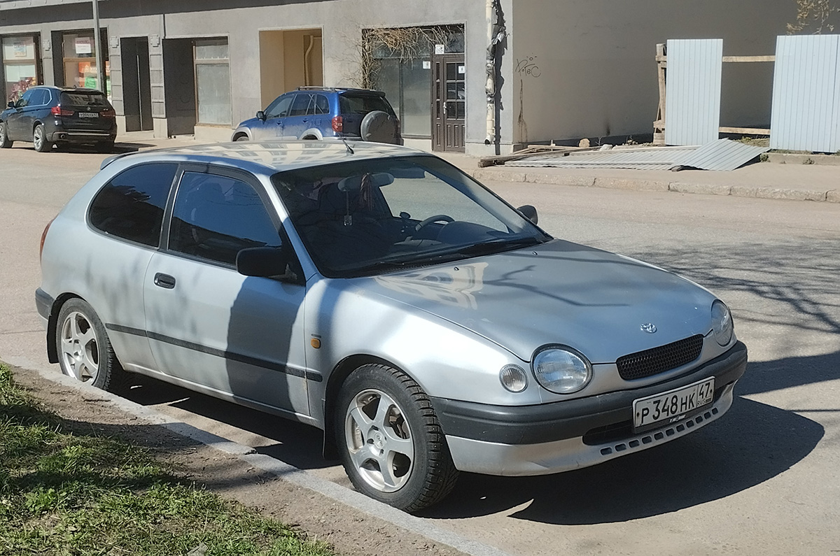 Ленинградская область, № Р 348 НК 47 — Toyota Corolla (E110) '95-02