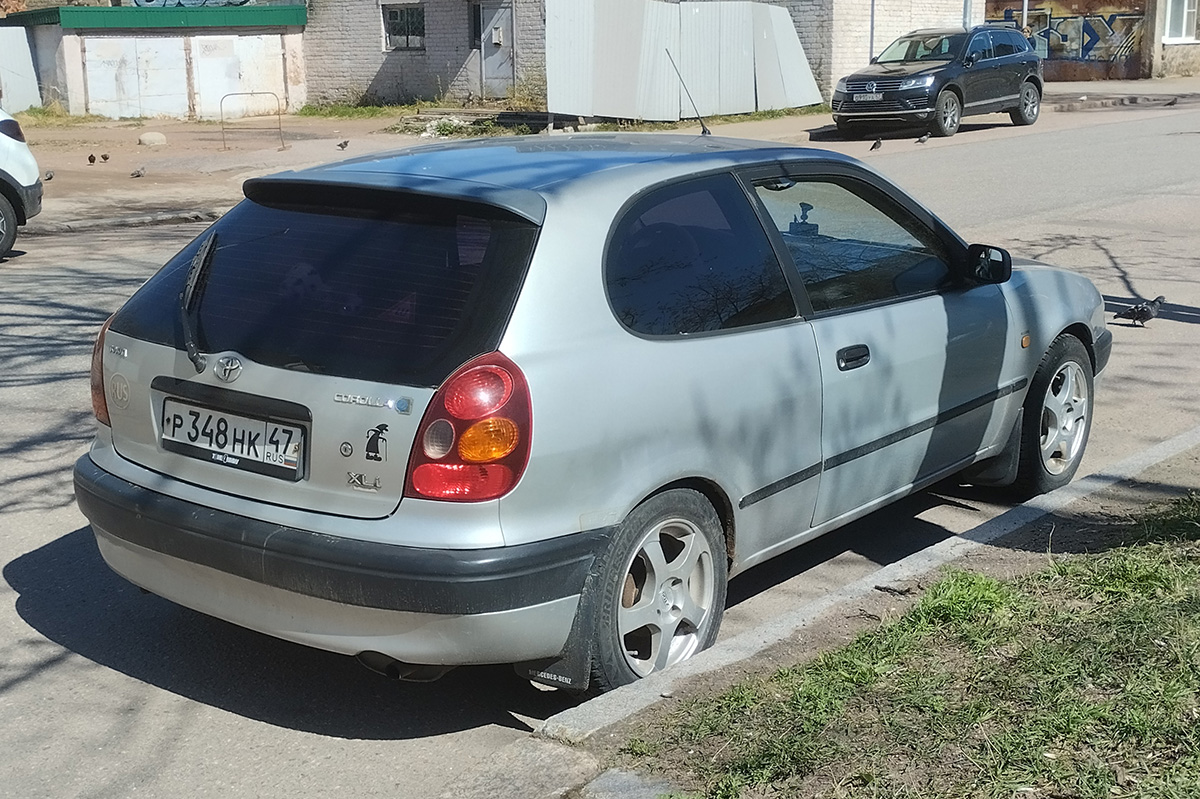 Ленинградская область, № Р 348 НК 47 — Toyota Corolla (E110) '95-02