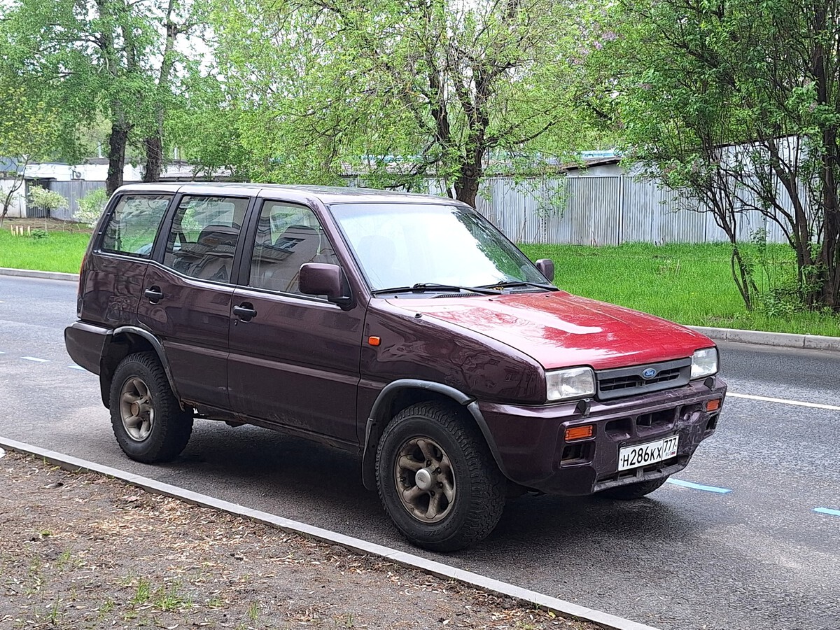 Москва, № Н 286 КХ 777 — Ford Maverick '93-98