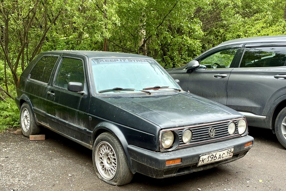 Санкт-Петербург, № К 196 АС 98 — Volkswagen Golf (Typ 19) '83-92