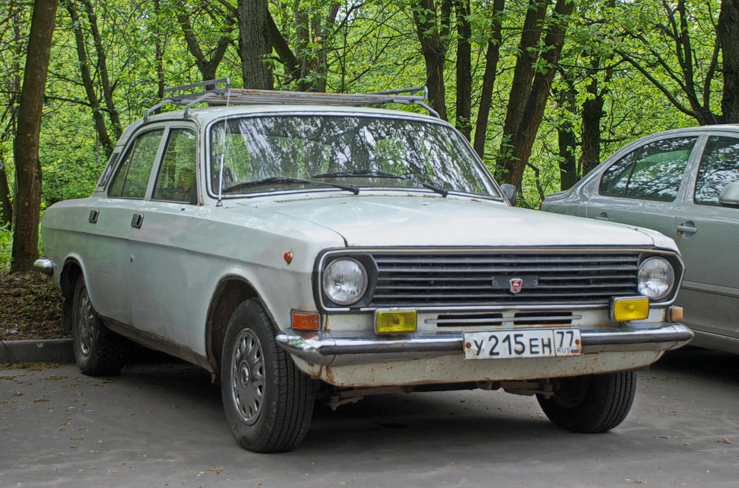 Москва, № У 215 ЕН 77 — ГАЗ-24-10 Волга '85-92