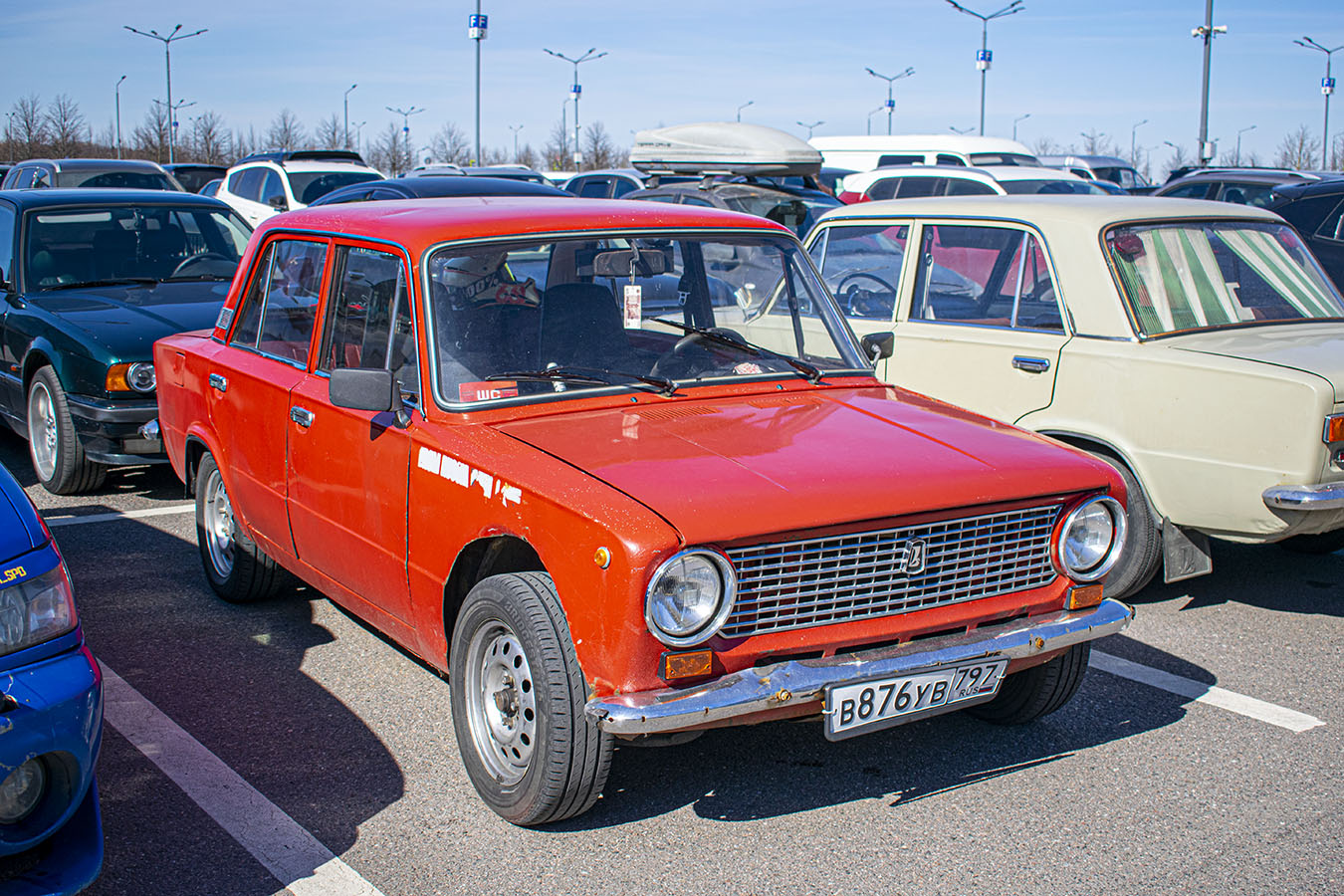 Москва, № В 876 УВ 797 — ВАЗ-21013 Жигули '77-88