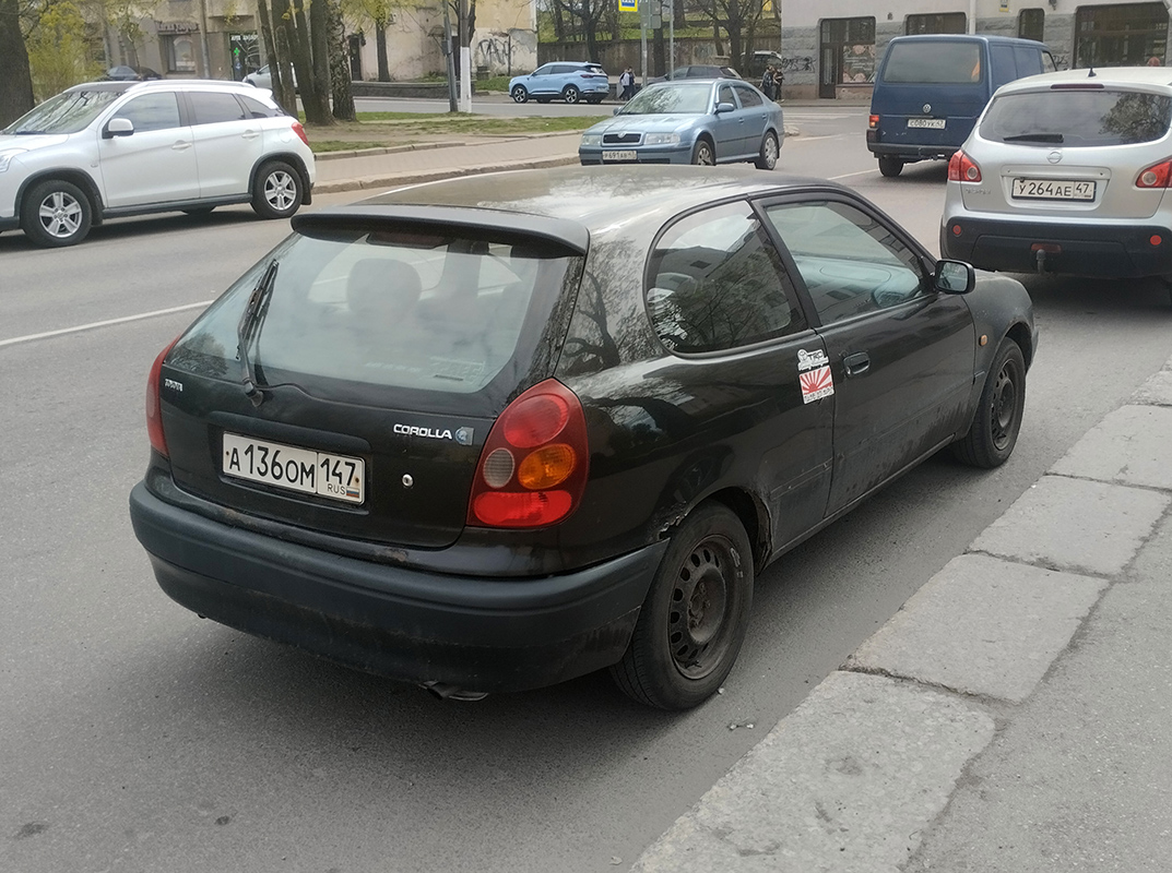 Ленинградская область, № А 136 ОМ 147 — Toyota Corolla (E110) '95-02