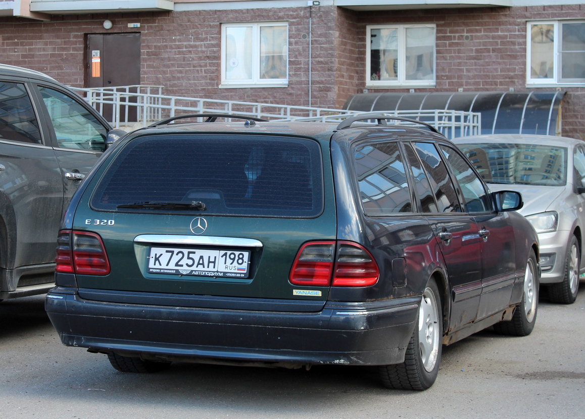 Санкт-Петербург, № К 725 АН 198 — Mercedes-Benz (S210) '95-03