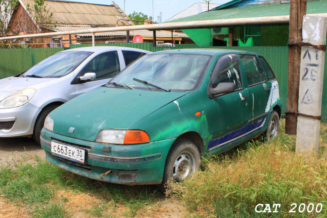 Астраханская область, № С 663 ЕК 30 — FIAT Punto (176) '93-00