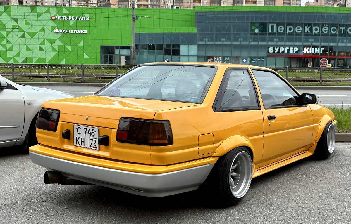 Тюменская область, № С 746 КН 72 — Toyota Sprinter Trueno (AE85/86) '83-87