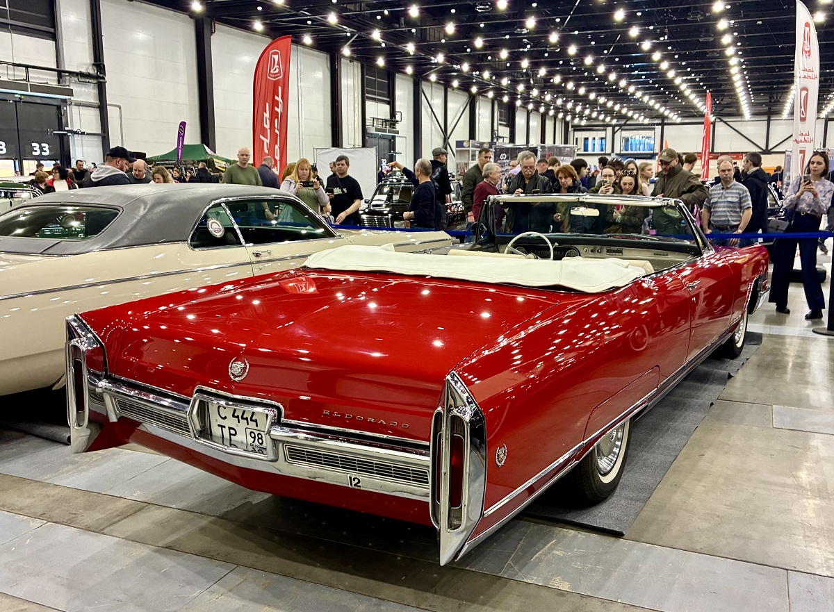 Санкт-Петербург, № С 444 ТР 98 — Cadillac Eldorado (7G) '65-66; Санкт-Петербург — Олдтаймер-Галерея Ильи Сорокина