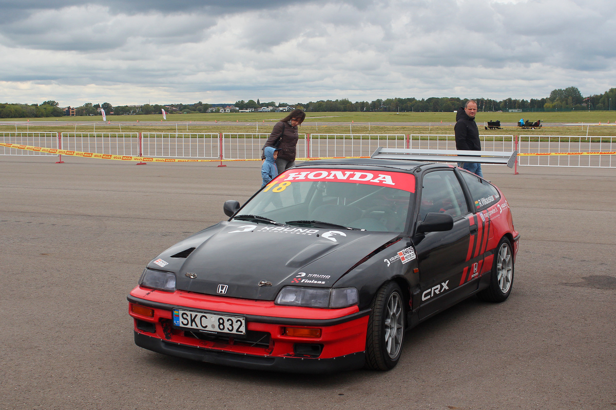 Литва, № SKC 832 — Honda CR-X (2G) '87-91; Литва — Retro mugė 2025 ruduo