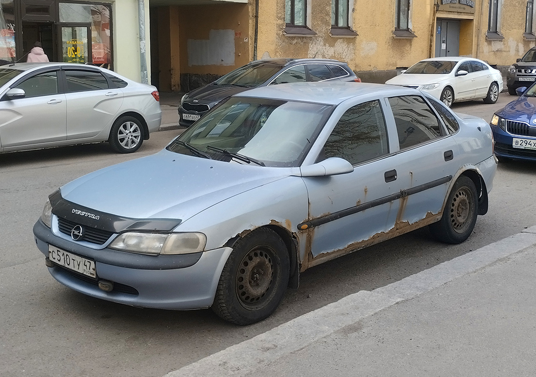 Ленинградская область, № С 510 ТУ 47 — Opel Vectra (B) '95-02