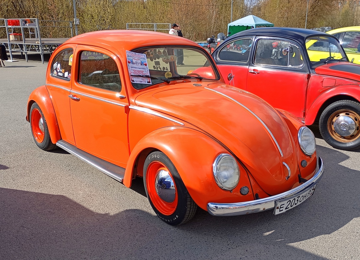 Тверская область, № Е 203 ОН 69 — Volkswagen Käfer (общая модель); Тверская область — Открытие сезона 2026 Ретро-клуба Калинин