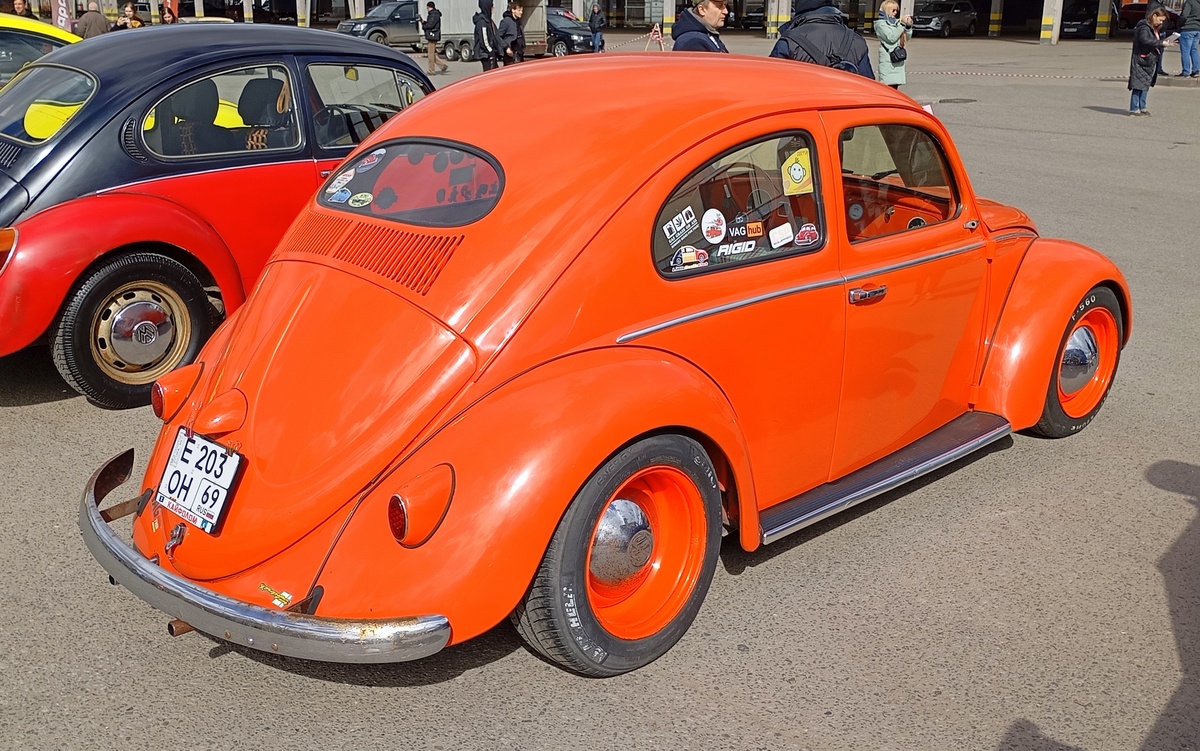 Тверская область, № Е 203 ОН 69 — Volkswagen Käfer (общая модель); Тверская область — Открытие сезона 2026 Ретро-клуба Калинин