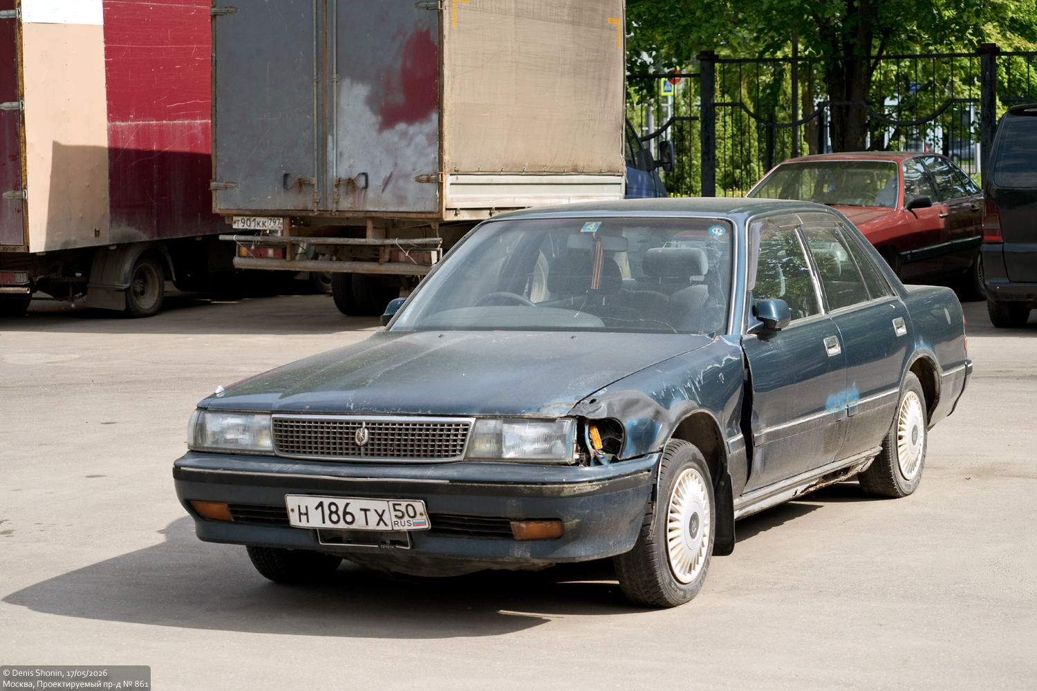 Московская область, № Н 186 ТХ 50 — Toyota Mark II (X80) '88-95