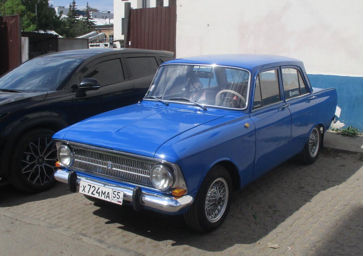Москва, № Х 724 МА 55 — Москвич-412ИЭ (Иж) '70-82