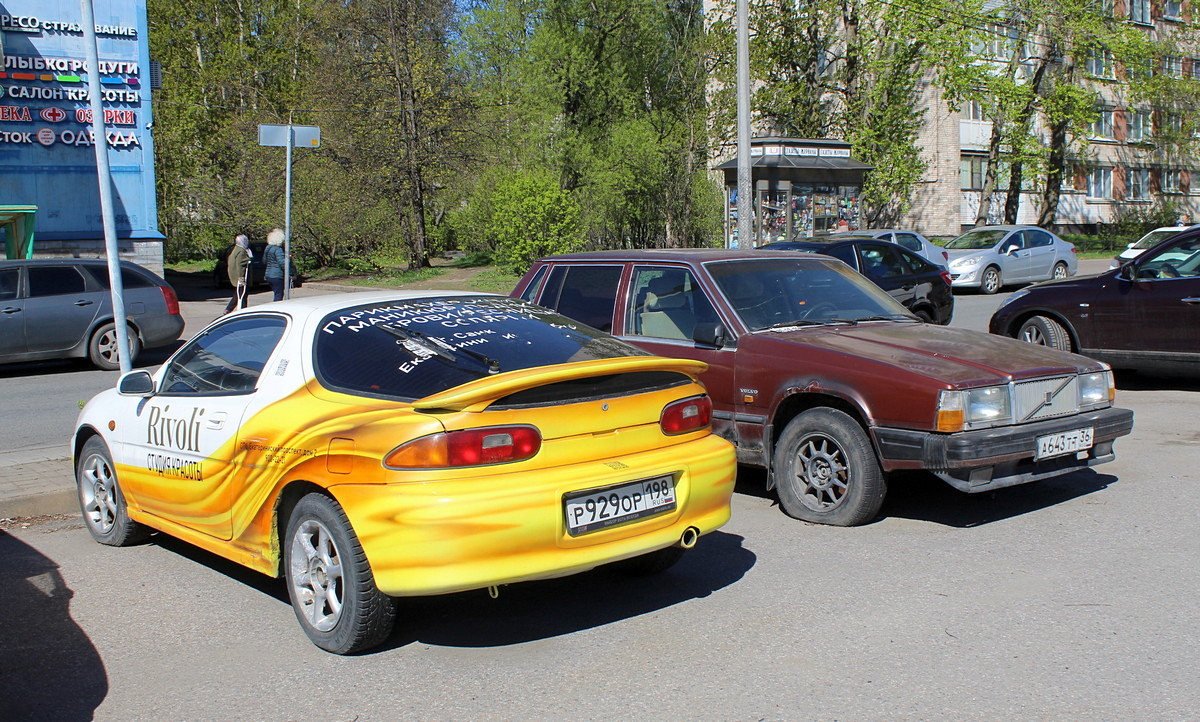 Санкт-Петербург, № Р 929 ОР 198 — Mazda MX-3 (EC) '91-98