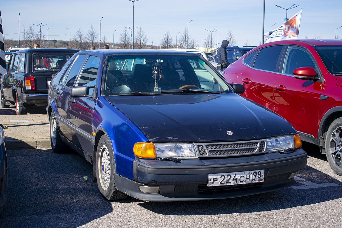 Санкт-Петербург, № Р 224 СН 98 — Saab 9000 '84-98